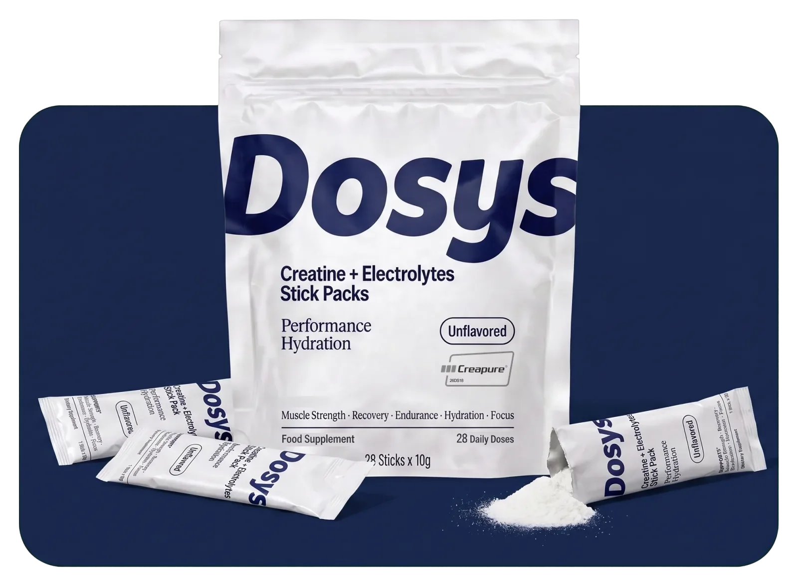 Dosys creatine + electrolyte stick pack